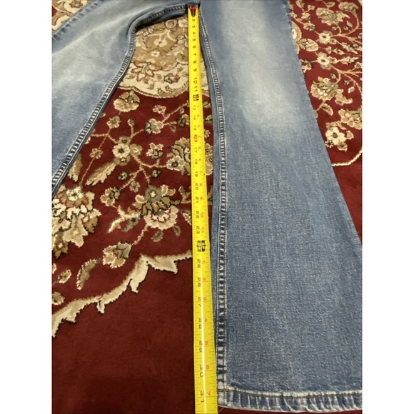 AEROPOSTALE Chelsea Bootcut Jeans Womens 9/10 Long Medium Wash Slight Stretch - Picture 6 of 7